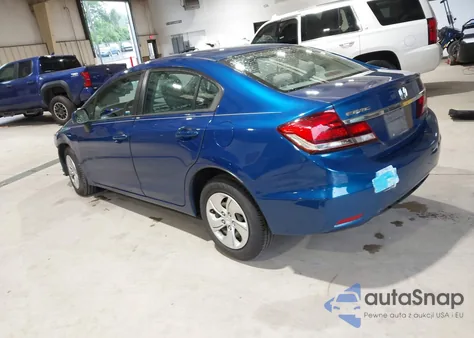 2013 Honda Civic Lx из США, поврежденный, VIN 19XFB2F54DE292574